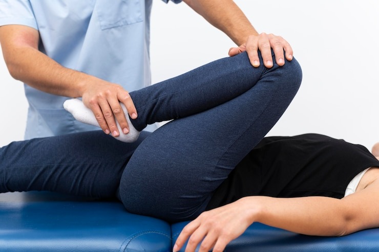 Try steroid injection, physiotherapy, and drugs to deal with hip pain.