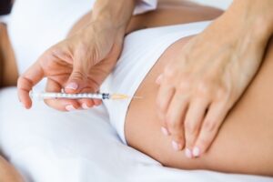 Reduce hip pain with steroid injection